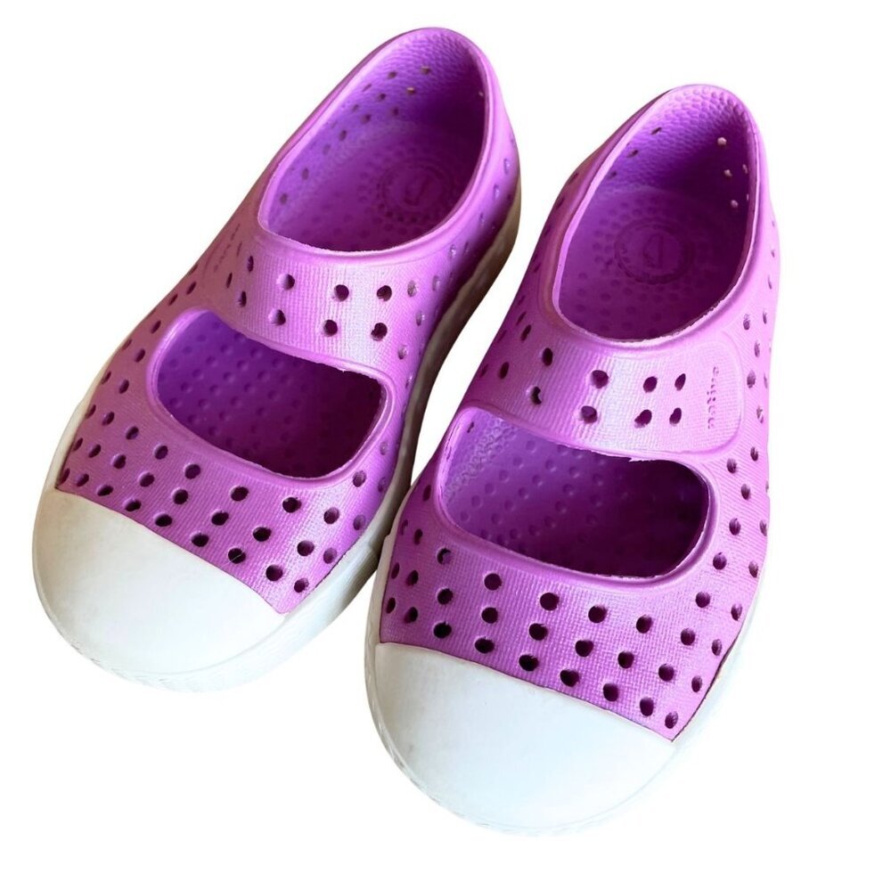 Native Shoes Jefferson Kids Purple Water Shoes mary jane